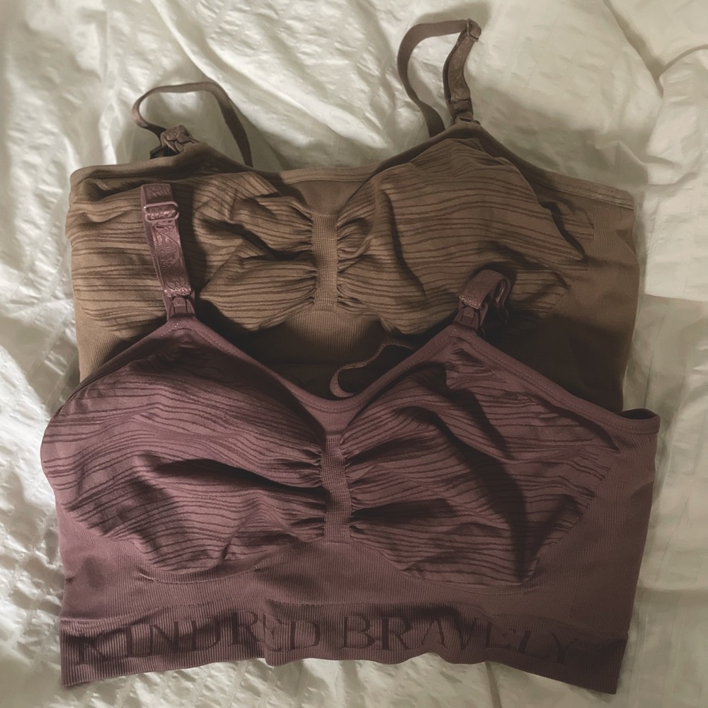 TWO Kindred Bravery Sublime Nursing Pumping Bra